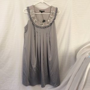 Miss Me Gray Dress Sz L